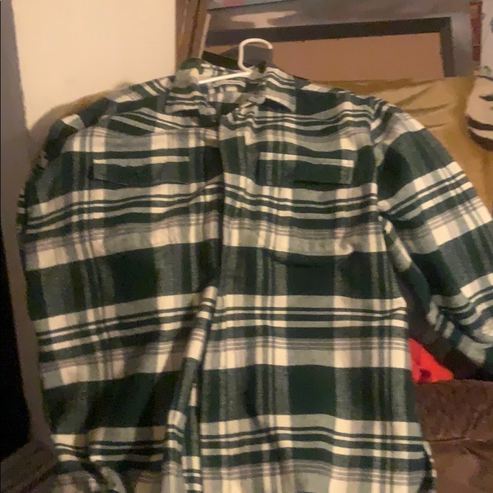 LL bean large cotton long sleeve shirt